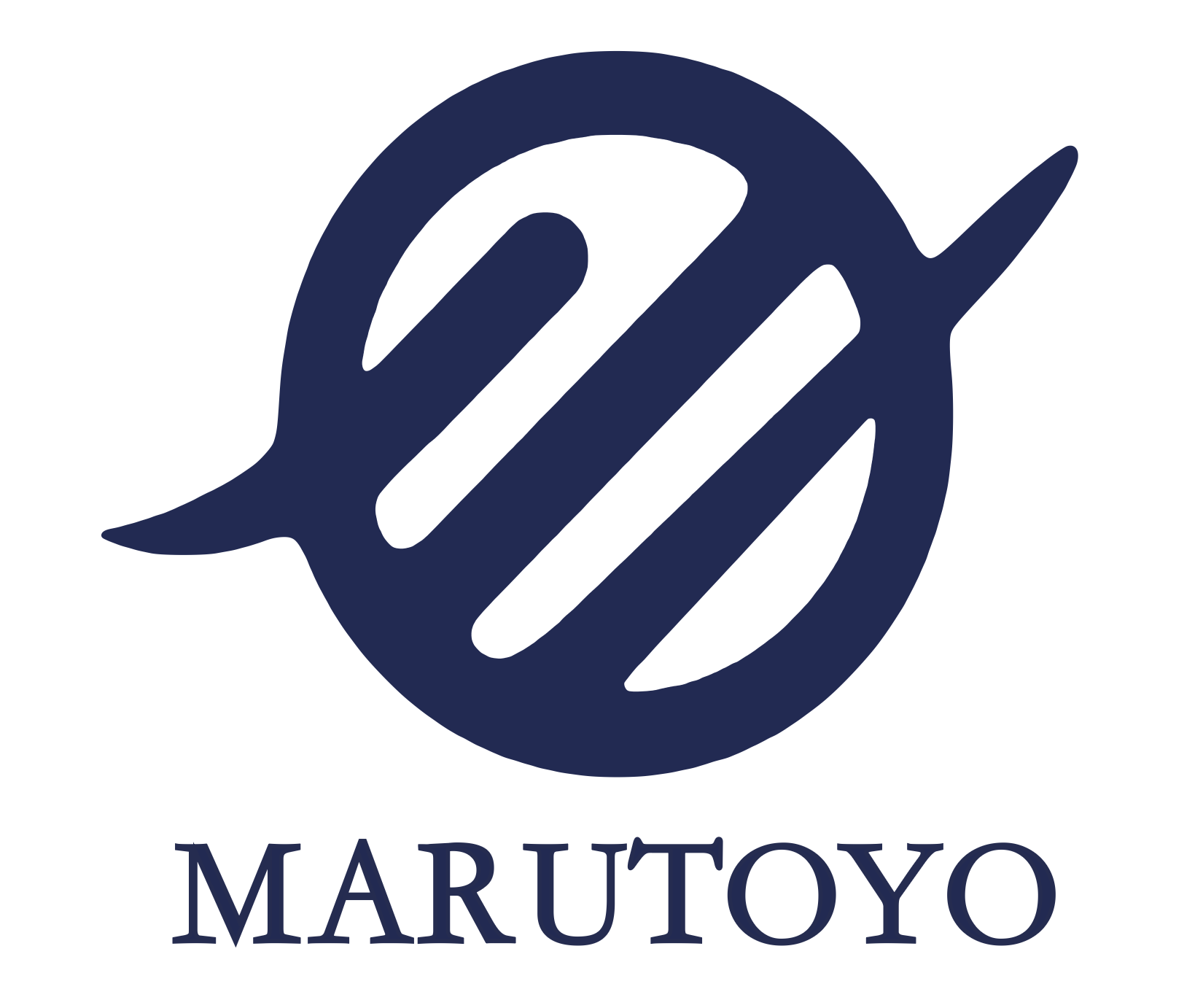 株式会社丸豊青果のロゴ（MARUTOYO）